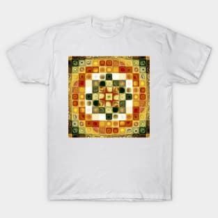 mosaic kaleidoscope fractal image T-Shirt